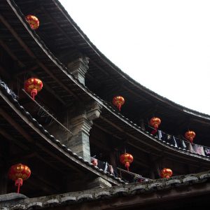 福建•土楼•灯笼