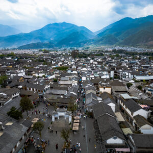 貴州青岩古鎮全景