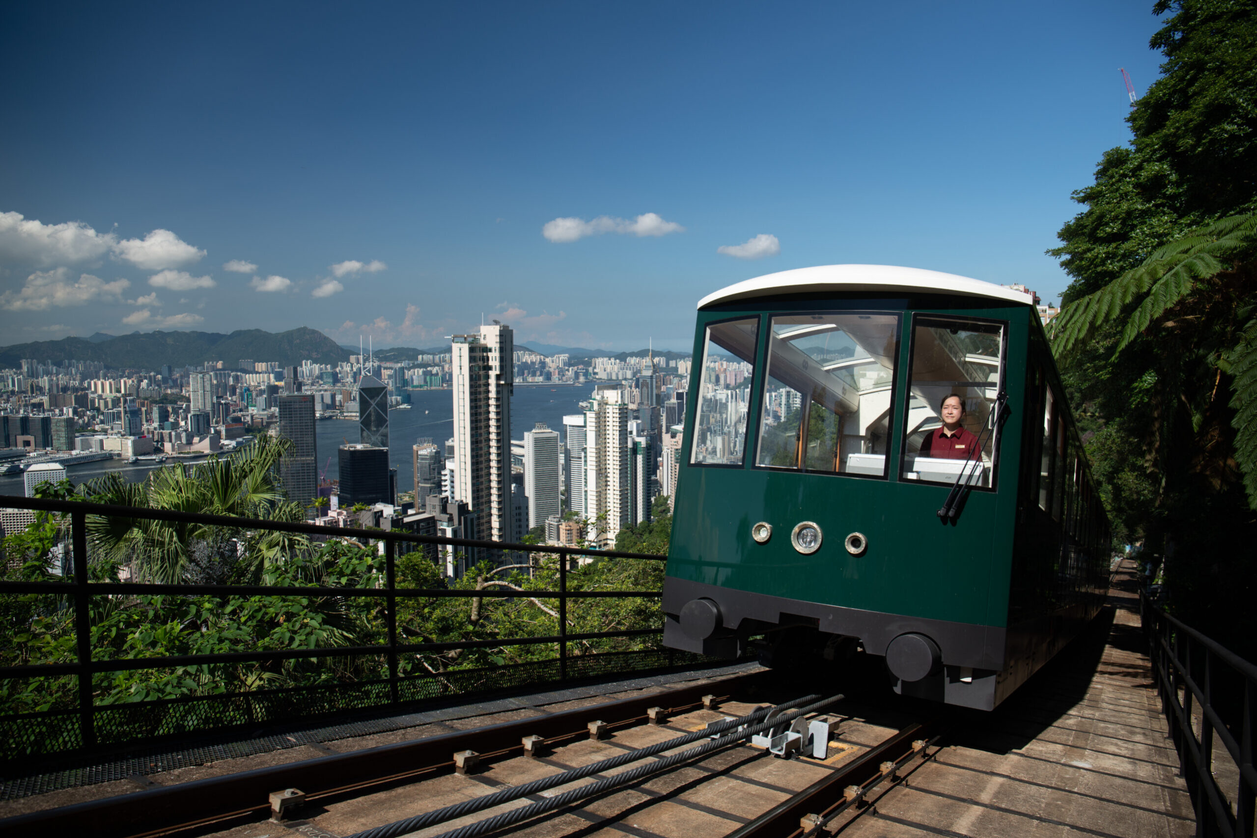 中環花園道纜車總站